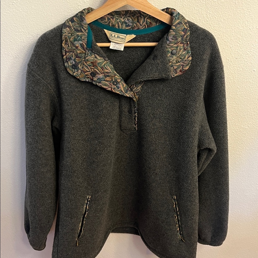 Vintage L.L. Bean Fleece Pullover